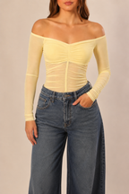 BODY LOWI AMARRILLO PASTEL