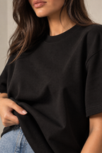 Camiseta tela premium Negra