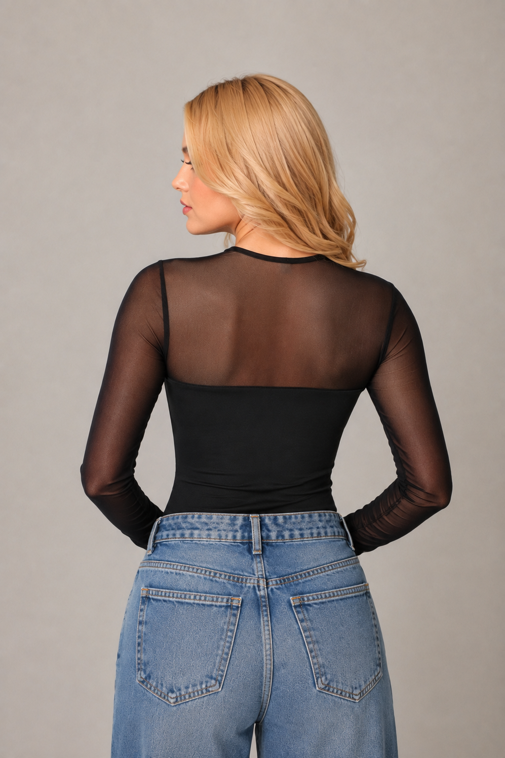 BODY BASIC MALLA NEGRO