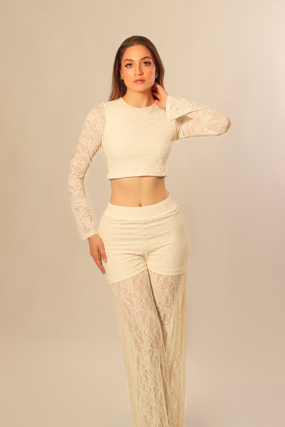 SET BLONDA MARFIL